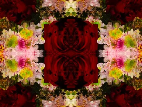 Symmetrical pattern Stock Photos