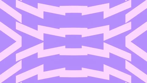 Symmetrical pattern of transforming geometric figures 3d render loop animation Stock Footage 239085037