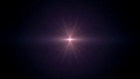 Symmetrical pink explosion flash lights optical lens flares transition shiny Video stock 84931488