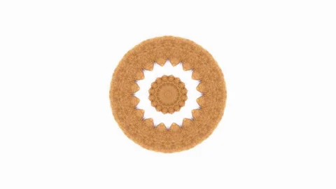 Symmetrical radial background Stock Footage 95952439