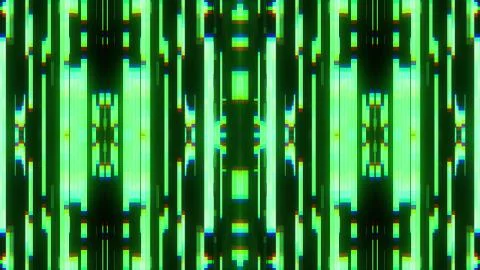 Symmetrical shiny shape glitch interference screen illustration background new イラスト素材
