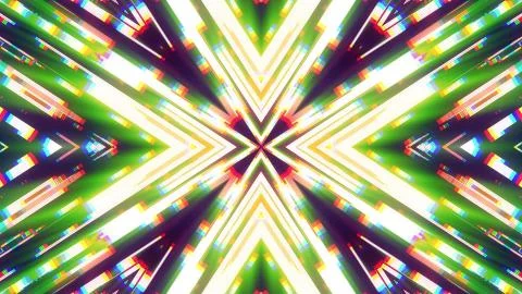 Symmetrical shiny shape glitch interference screen illustration background new 库存插图