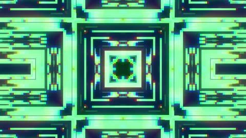 Symmetrical shiny shape glitch interference screen illustration background new イラスト素材