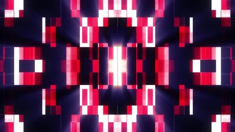 Symmetrical shiny shape glitch interference screen illustration background new 库存插图