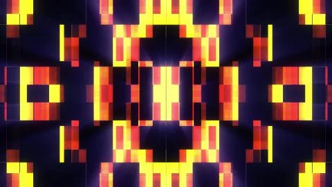 Symmetrical shiny shape glitch interference screen illustration background new Stock Illustration