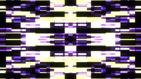 Symmetrical shiny shape glitch interference screen illustration background new Stock Illustration