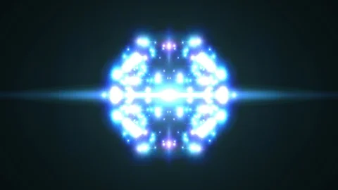 symmetrical star explosion flash shiny l... | Stock Video | Pond5