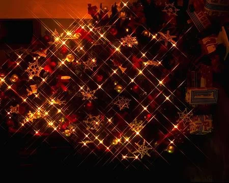 Symmetrical Triangle Pattern in Dark Space with Graphic Tints and Shades Stock Photos