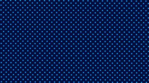 Symmetrically distributed blue glowing dots or balls on dark background Stock Illustration