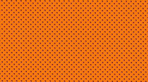 Symmetrically distributed red white striped dots or balls Stock Illustration