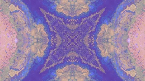 Symmetrically moving abstract color background Stock-Footage 121705531
