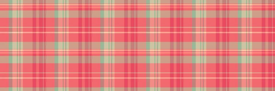 Symmetry background pattern fabric, worn textile plaid vector. Basic tartan.. Stock Illustration