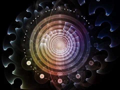 Symmetry Dial Illustrazione stock