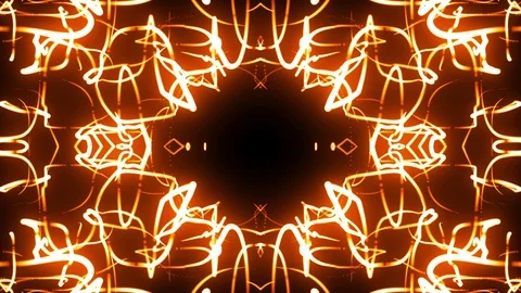 Symmetry Orange 9 Stock Footage 122145698
