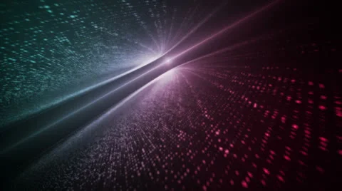 Symmetry Red Blue Stock Footage 26117313