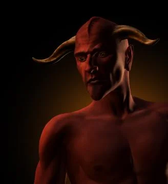 Sympathy for the Devil Stock Illustration