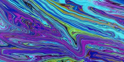 Symphony of Colors and Textures Forming a Vivid and Dynamic Background Stock Illustration