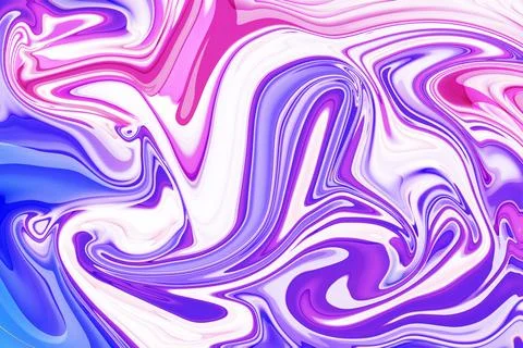 A symphony of fluidity in abstract background fluid acrylic painting neon l.. Stock Illustration