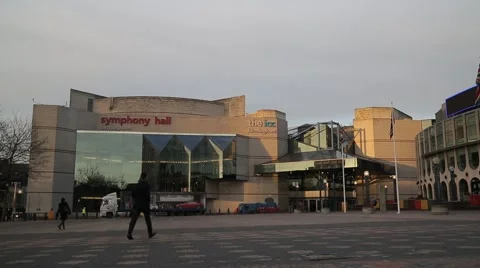 Symphony Hall - Birmingham, UK Stock Footage 59555412
