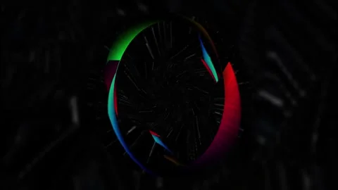 Symphony Illusions 2410(abstract,colorful,background) Video stock 289004178