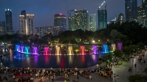 SYMPHONY LAKE VIEW PANNING TO THE LEFT 4K FOOTAGE Stock Footage 78998930