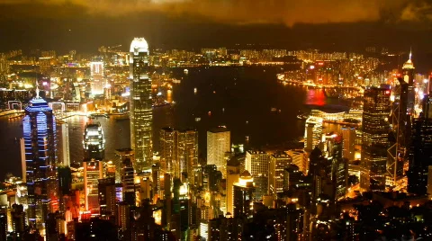 Symphony of Lights Stock Footage 825923