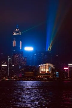 Symphony of lights Stock Photos