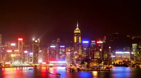 Symphony of Lights(Time-Lapse) 스톡 동영상 707873