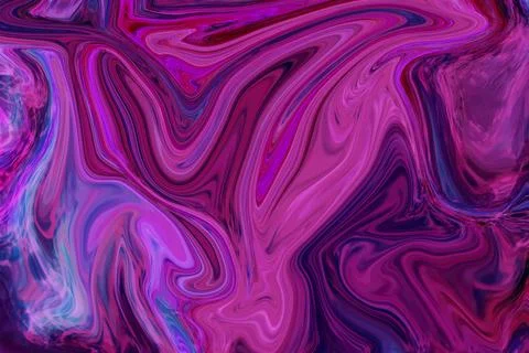 A symphony of marble effect texture with diverse purple, white, and blue tr.. Stock Illustration