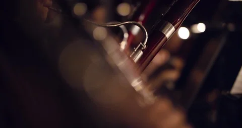 Symphony orchestra brass section 7 Video stock 107010975