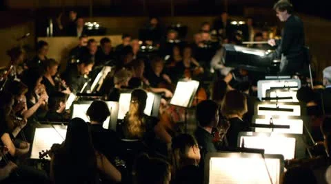 Symphony orchestra Vídeos de archivo 12307157