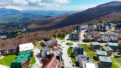 A Symphony Of Rooftops And Memories Stock Footage 313664552