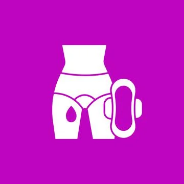 Symptoms glyph icon Stock Illustration