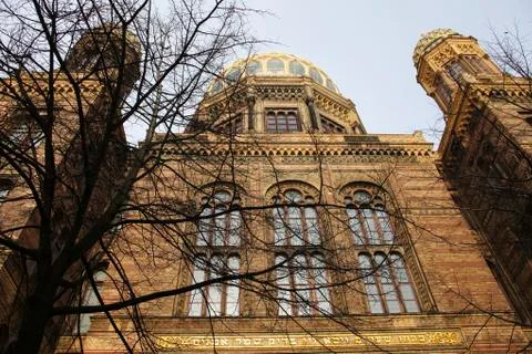 Synagogue berlin Foto stock