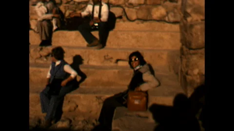 Synagogue At Masada 1975 Stock Footage 264203967