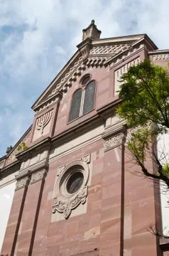 Synagogue in Mulhouse Stock Photos