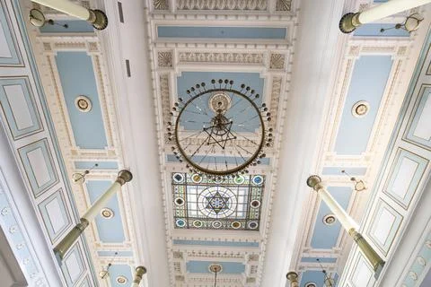 The synagogue in Riga, Latvia 스톡 사진