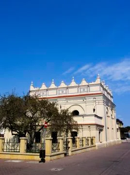 Synagogue in zamosc Stock Photos