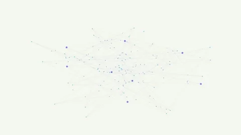 Synapse Network Connections Representing Scientific Data Visualization Vidéo 334018292