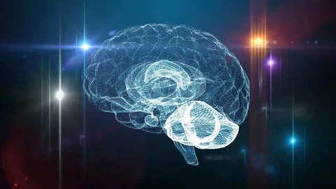 Synapse neural network medical background Stock Footage 102491611
