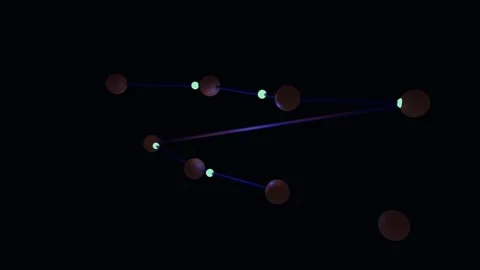 Synapse Pulse Network 4K Stock Footage 338383486