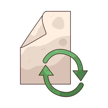 Sync File illustration Ilustración de archivo