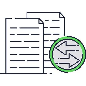 Sync icon vector arrow synchronize circle symbol イラスト素材