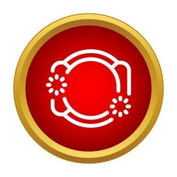 Sync refresh loading round process data icon Ilustração Stock