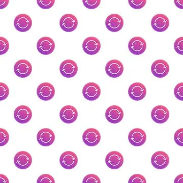 Sync refresh repeat loop pattern gradient arrows background 스톡 일러스트