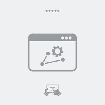 Synchronization of files settings Stock Illustration
