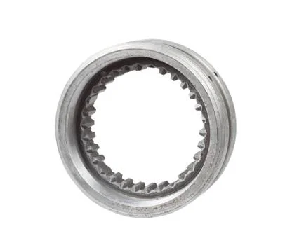 Synchronizer clutch from the gearbox Foto stock