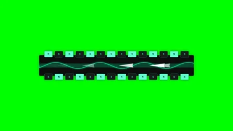 Synchrotron Undulator Magnet Array Electron Beam Oscillation and X-Ray Emis.. Stock Footage 346674488