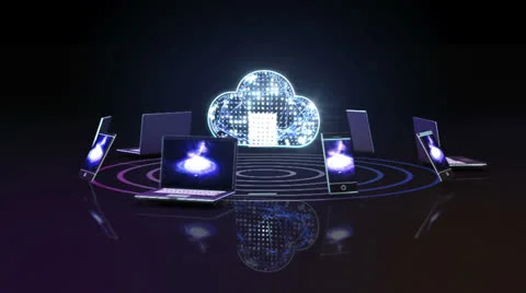 Syncronising digital media to a portable device Stock Footage 24985170