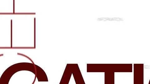 Syndication animated word cloud, text design animation. Kinetic typography. Stock Footage 71238373